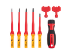 PARKSIDE® set odvijača s izmjenjivim bitovima i ručkom.