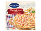Duc De Coeur Flammkuchen met spek en ui.