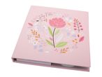 Pink sticky notes with a floral design and 'Sticky Notes' text