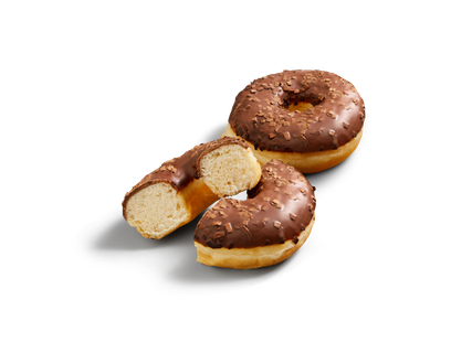 Schoko Donut mit Streuseln