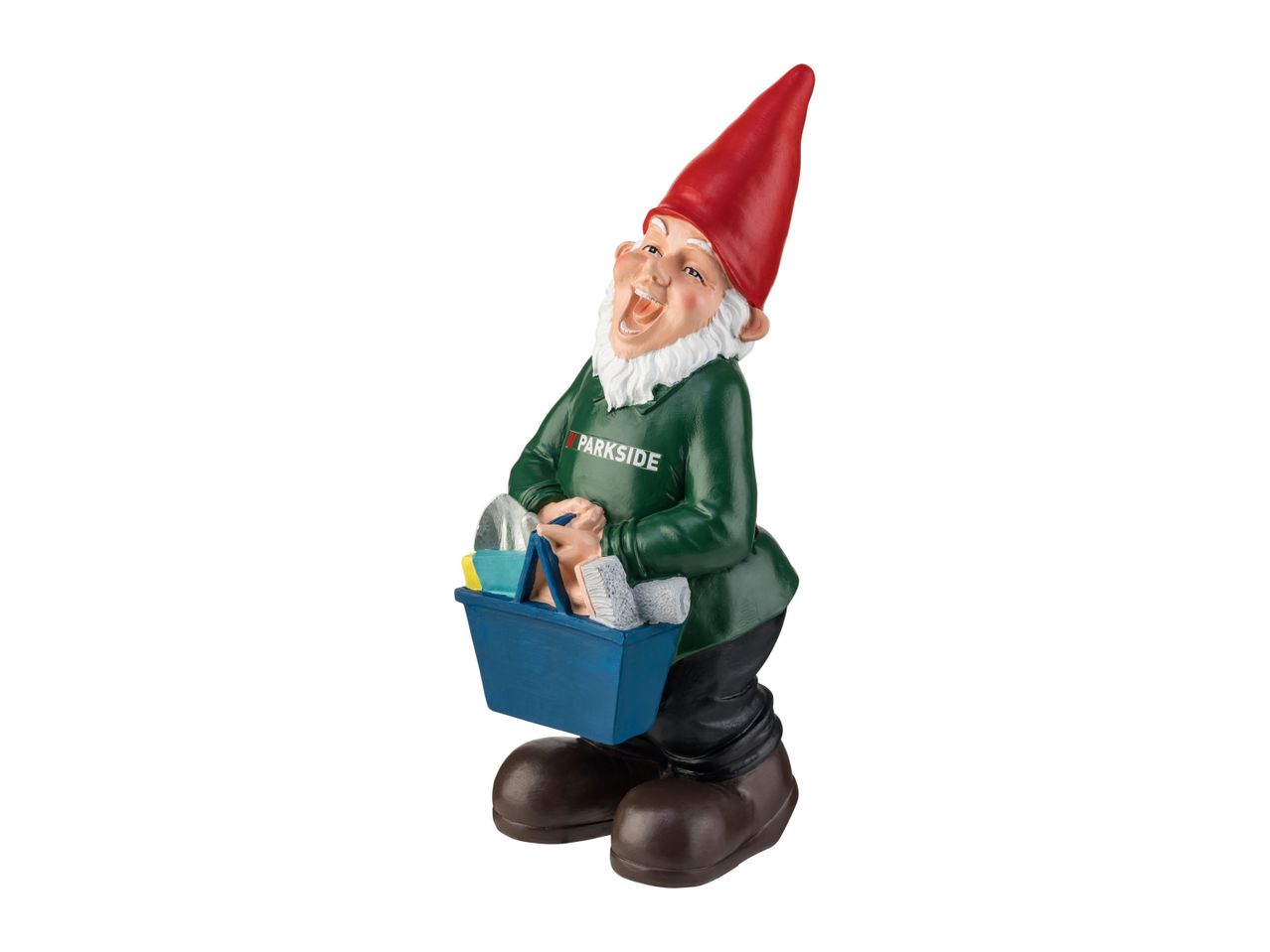 Go to full screen view: Livarno Home Garden Gnome With Tools - Image 2
