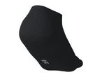 A single black ankle sock with the numbers '35-38' printed on the sole.