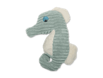 Plüsch-Seepferdchen in Hellblau und Weiß