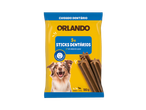 Orlando Dental Sticks para Cão, 5 unidades, sem adição de açúcar, para cães grandes (+25kg), 180g.