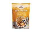 Crownfield high-protein granola, honey & seed.