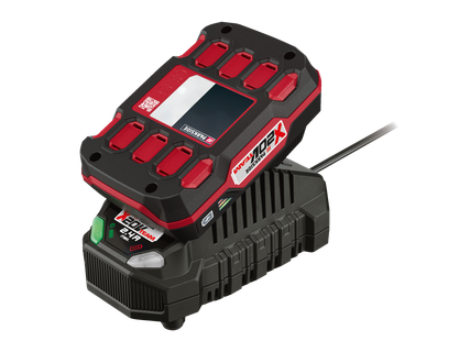 20 V 2 Ah akumuliatorius PAP 20 su 20 V krovikliu PLG 20