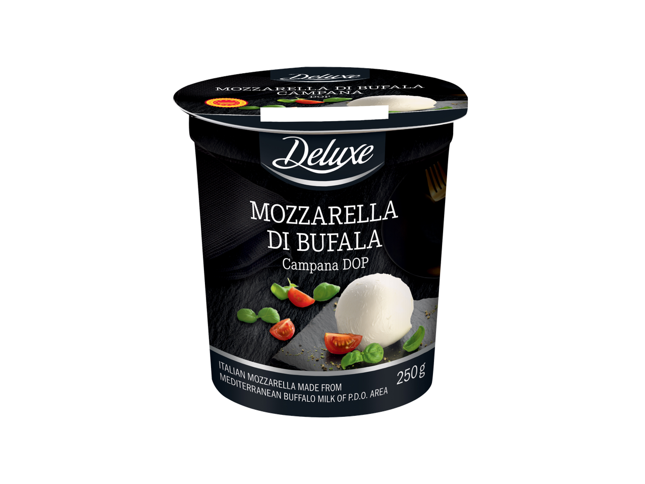 Deluxe Mozzarella di Bufala Campana DOP, 250g pakiranje