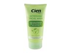 Cien refreshing facial wash with pro-vitamin B5 & Vitamin E.