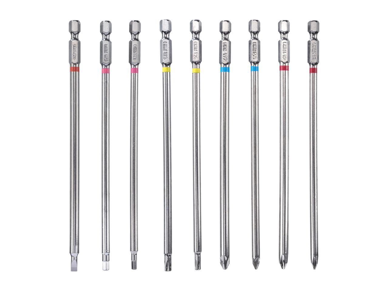 Parkside Bit Set - 9 Piece Set