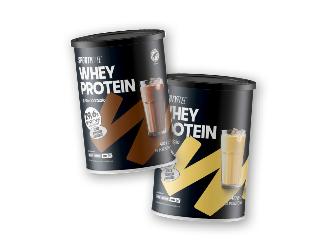 Polvere ad alto contenuto proteico