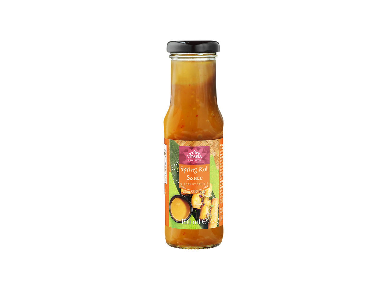 VITASIA ASIA STYLE Loempiasaus met pindasaus, 150 ml fles.