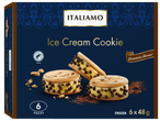 Italiamo Ice Cream Cookie Tiramisu smaak, 6 stuks, 6x48g, Rainforest Alliance gecertificeerde cacao.