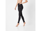 esmara® Ladies' Thermal Leggings/Tights in black, worn by a model.