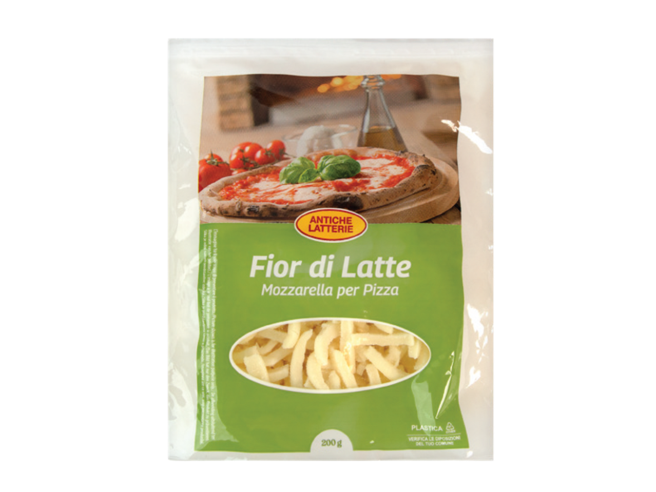 Antiche Latterie Fior di Latte mocarela za picu, 200g.
