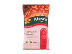 Alesto Cashews & Peanuts, torrados e temperados com sabor a chili, embalagem de 200g.