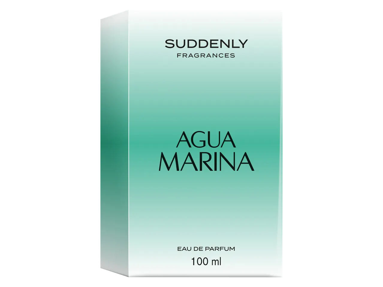 Sticlă de parfum Suddenly Fragrances Agua Marina, 100 ml.