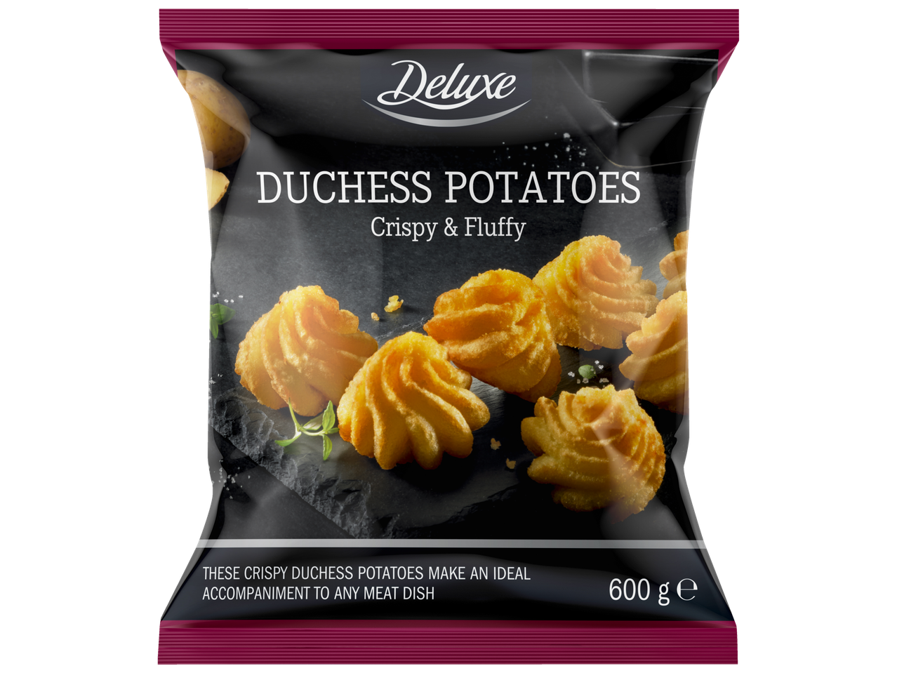 Cartofi Duchesse Deluxe crocanți.