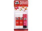 Pritt pakend 3 liimipulgaga, sealhulgas üks sädelev, loomingulisteks tegevusteks.