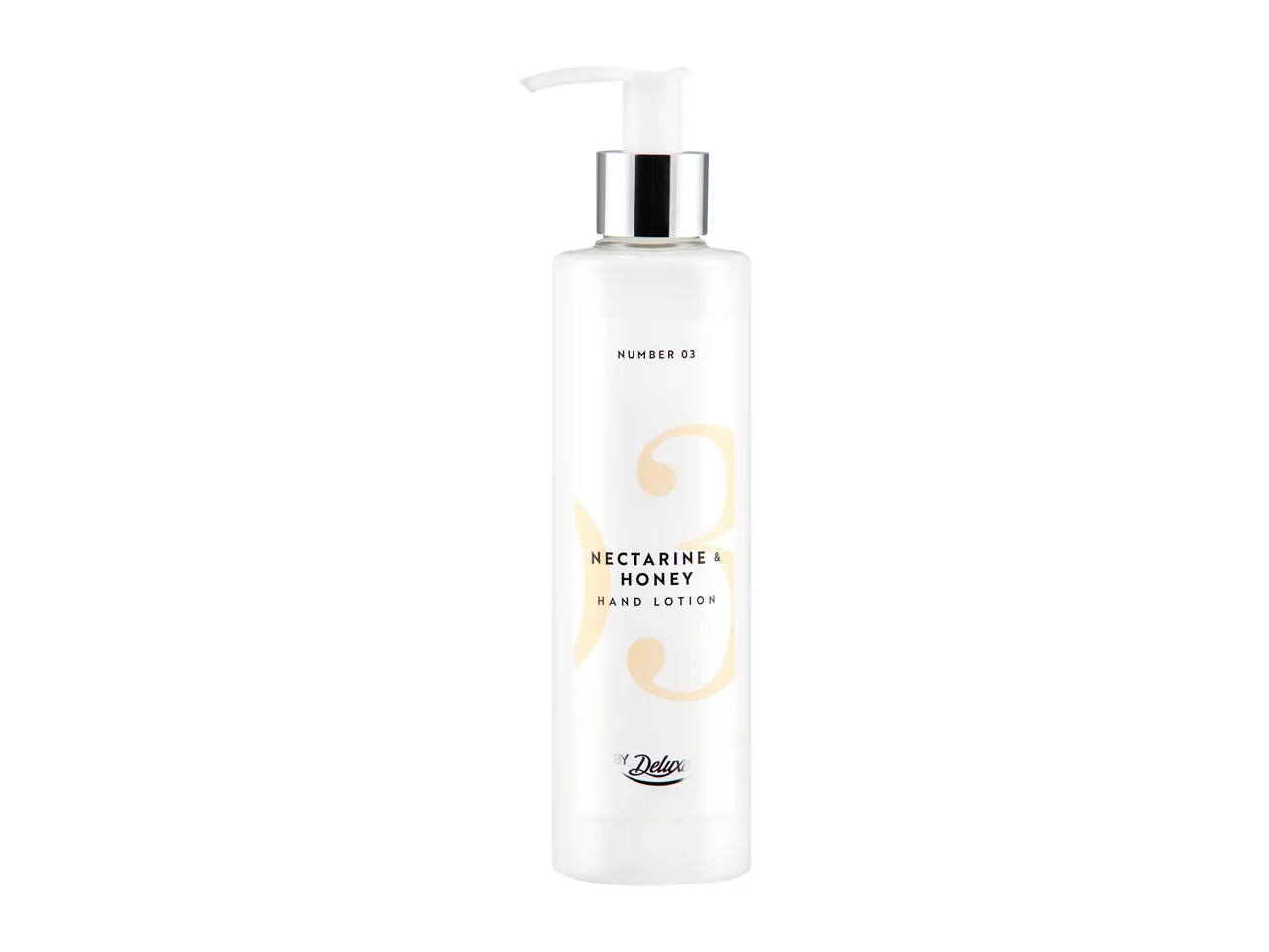 Deluxe Nectarine & Honey hand lotion.