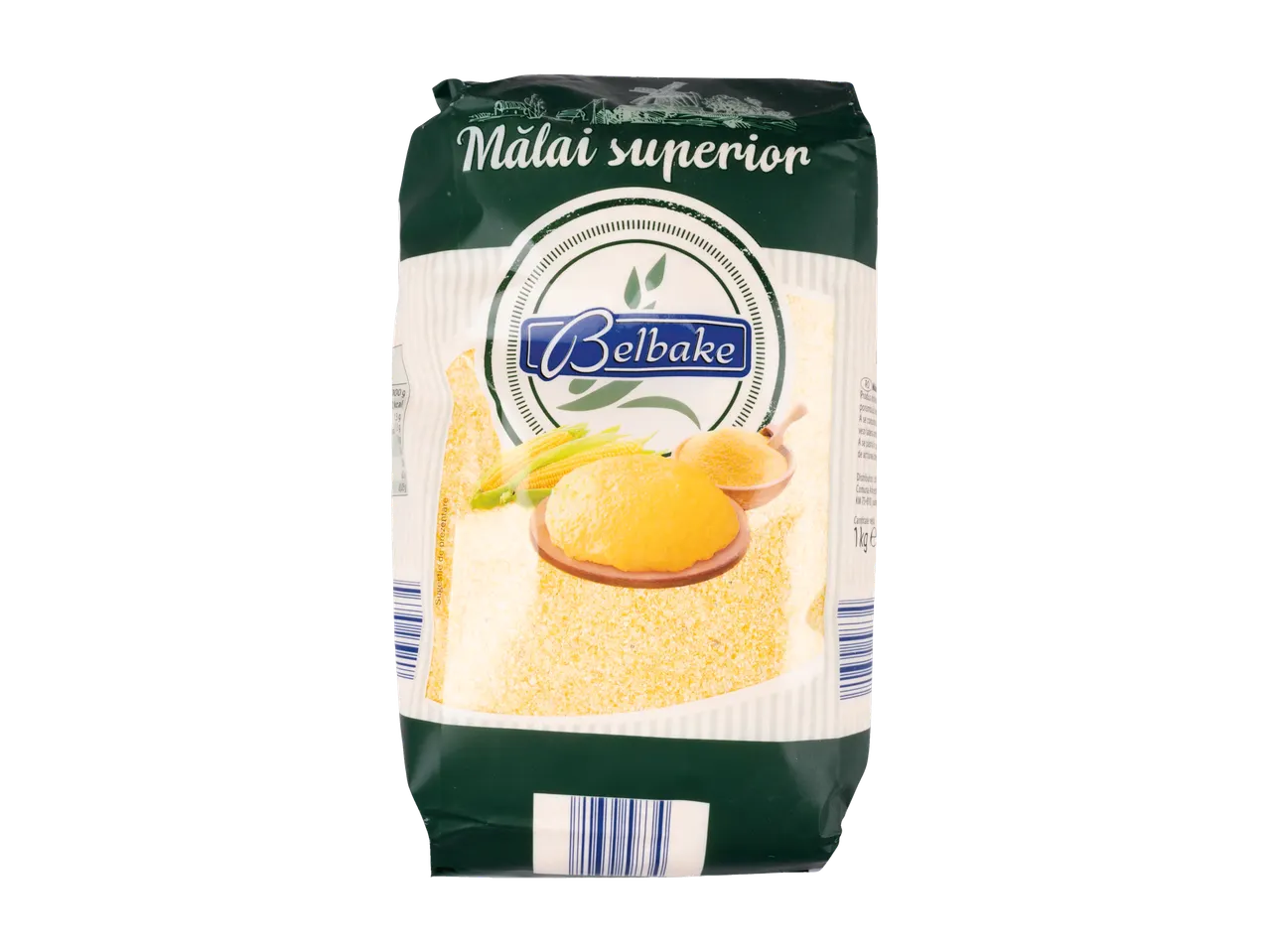 Pachet de făină de porumb Belbake Máláí superior.