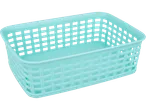 Cesto de vime azul claro Jes Collection® para uso doméstico