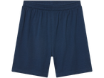 Shorts lisos azul-marinho.