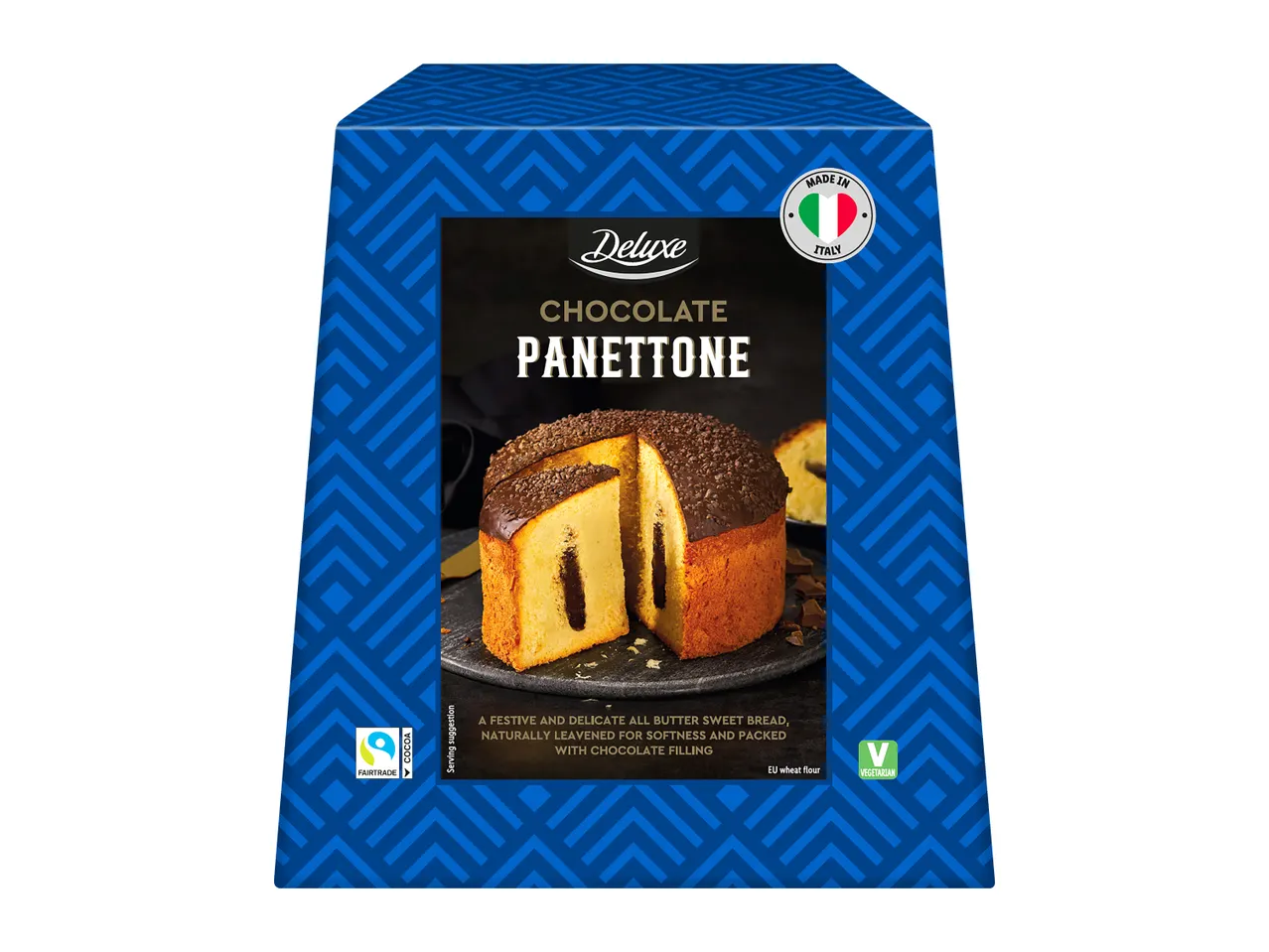 Panettone with Chocolate Filling
