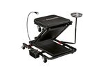 Parkside Performance creeper with integrated LED light, tray, and storage.