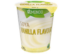 Iogurte de soja sabor baunilha VEMONDO, vegano.
