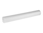 White vacuum sealer roll with a textured surface, ideal for food preservation.