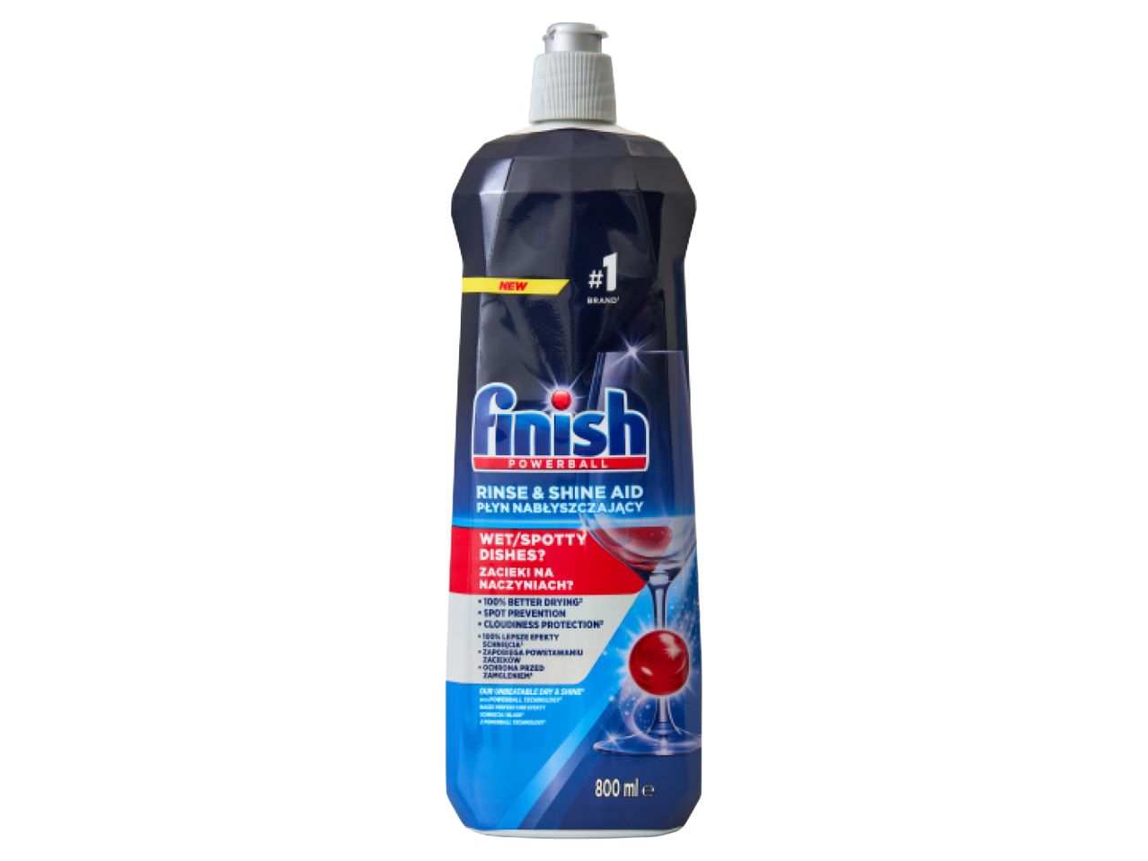 800 ml Finish Powerball loputusabi pudel.