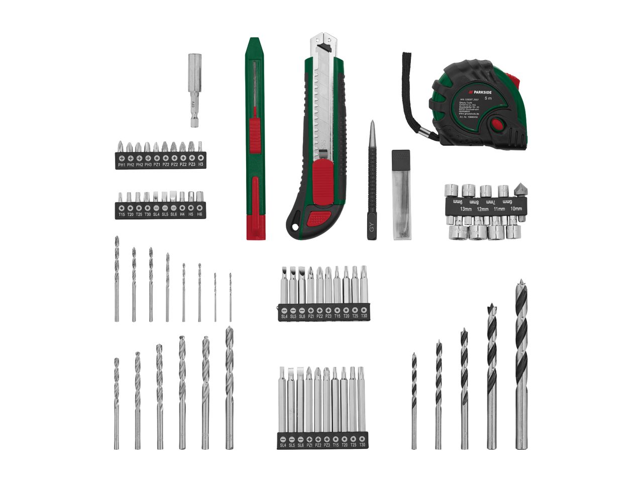 12V Cordless Drill Driver Set