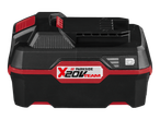 PARKSIDE X 20V TEAM akumuliatorius belaidžiam smūginiam veržliarakčiui, juodas ir raudonas.