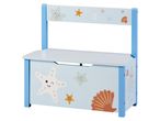 Cassapanca per bambini, a tema marino.
