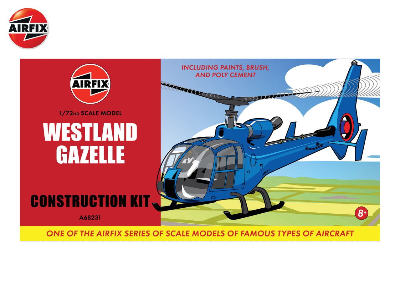 Westland Gazelle Model Kit Starter Set