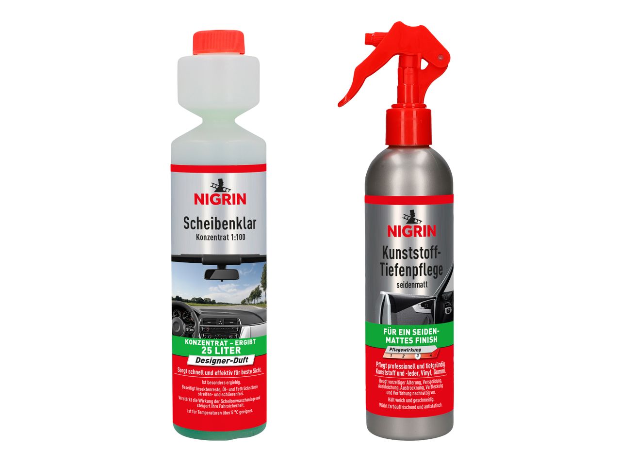 Scheibenklar/Kunststoff-Tiefenpflege