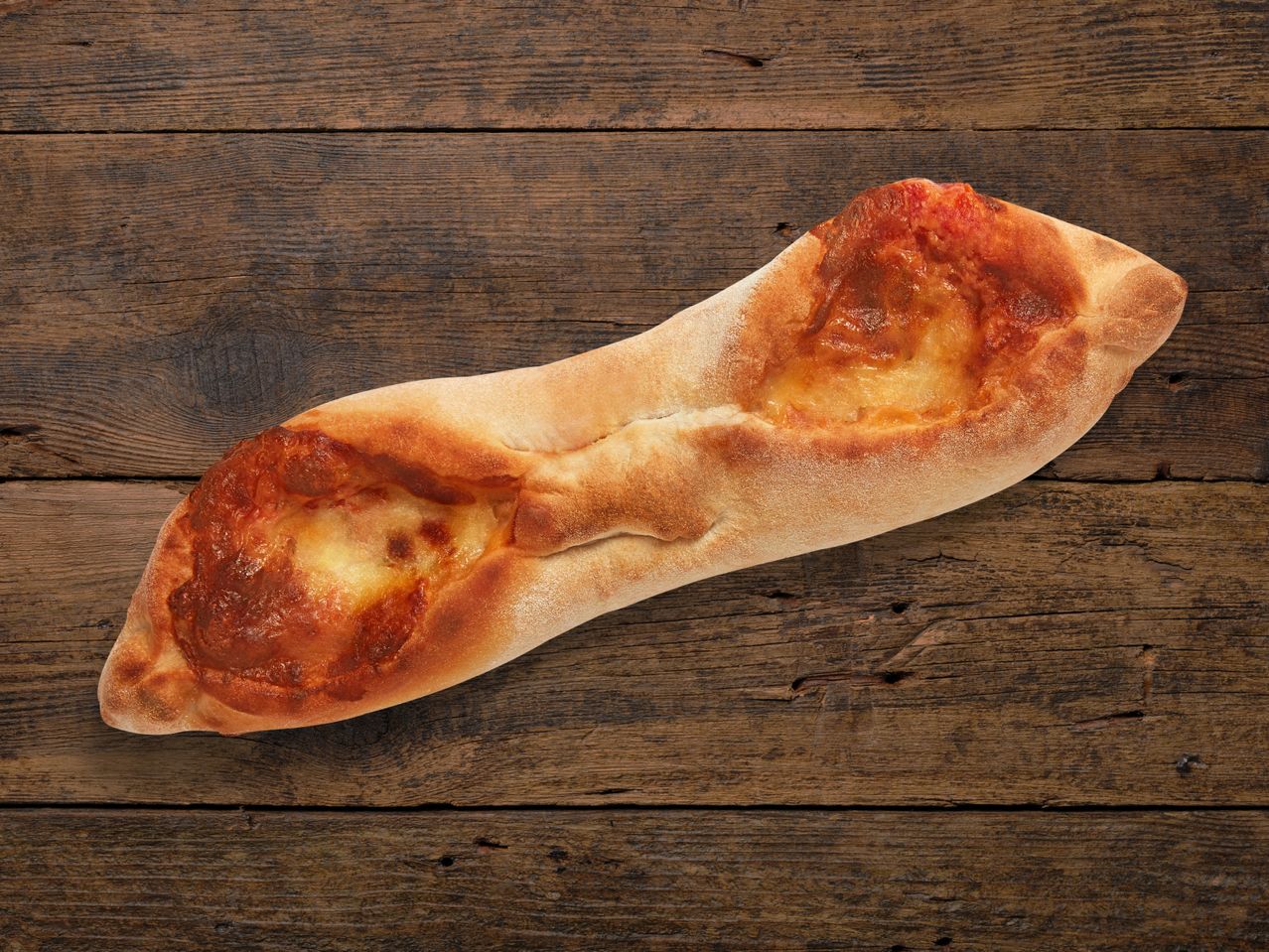 Käse-Tomaten-Focaccia.