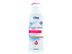 Cien Loção Corporal Ureia para pele sensível e muito seca com 5% de ureia, vitamina E e manteiga de karité.
