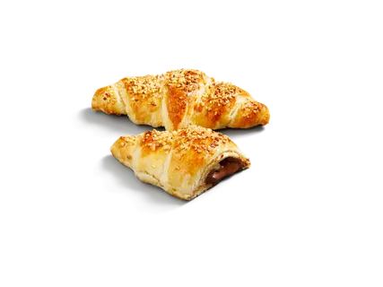 Nuss-Nougat-Croissant