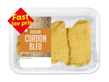Cordon bleu af kalkun