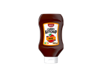 Kania Curry Ketchup Doux dans une bouteille compressible de 500ml avec un Nutri-Score D.