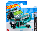 Hot Wheels Lolux HW Modified, žaislinis automobilis jo pakuotėje.