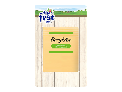 Alpenfest Bergkäse Scheiben