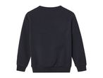 Dark blue men's long-sleeved sweatshirt.