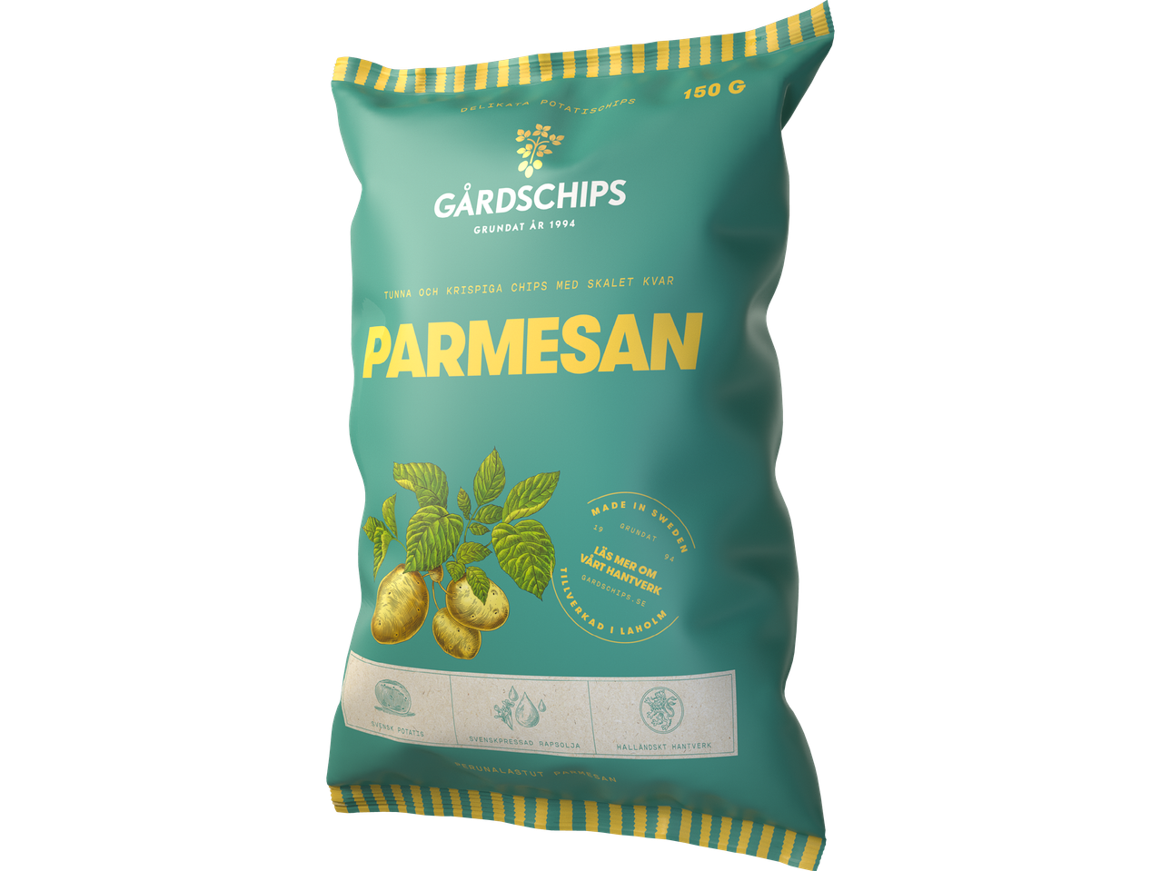 Paket med Gårdschips, parmesanchips.