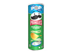 Pringles Sour Cream & Onion chips in een blik.