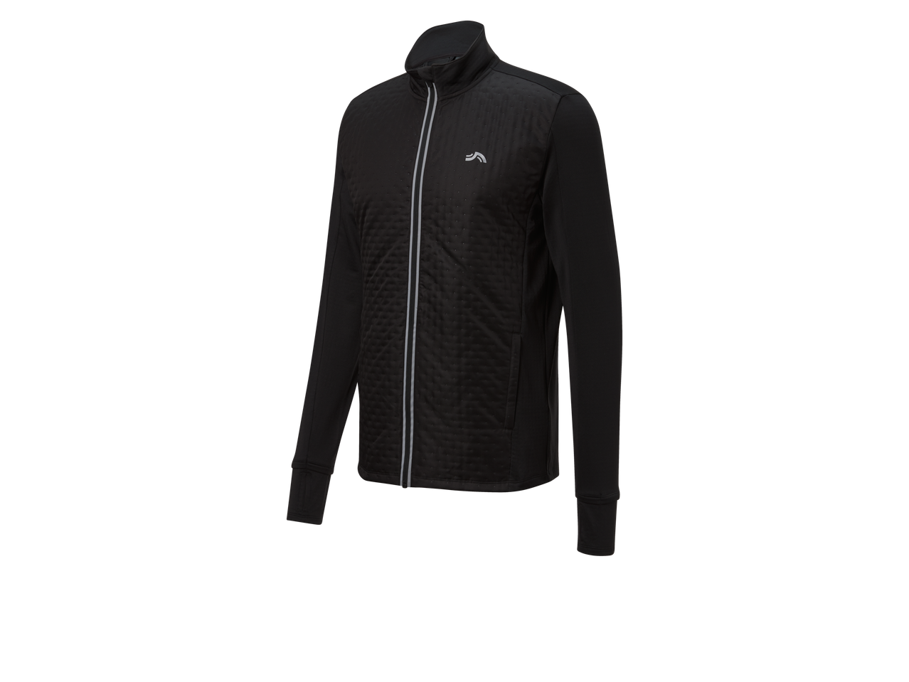 Crivit vyriška termo hibridinė striukė juodos spalvos