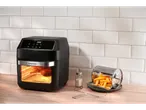 Friteuse à air SilverCrest, frites et poulet rôti.