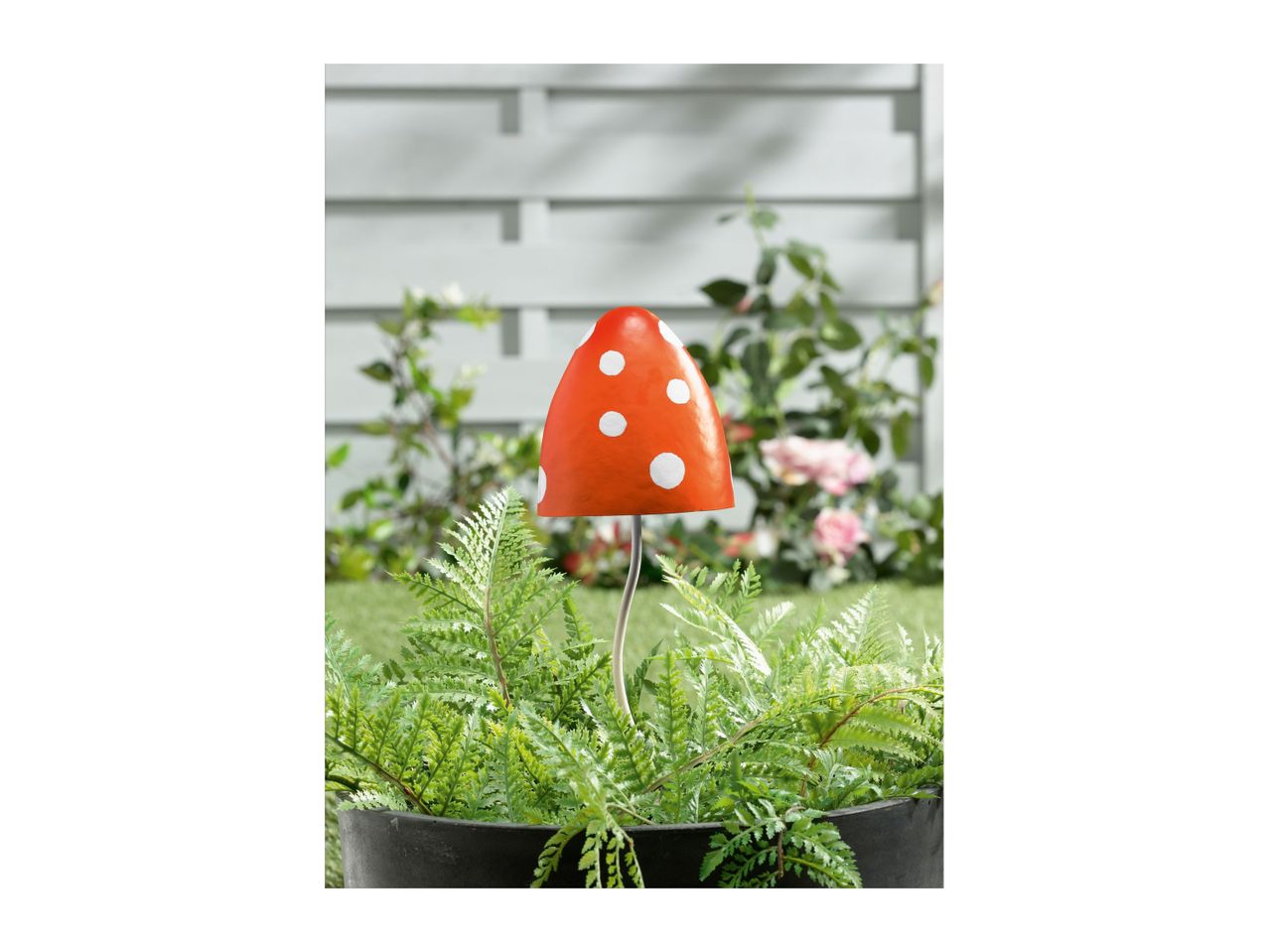 Go to full screen view: Livarno Home Garden Stake Decoration - Toadstool - Image 2