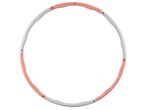 Обръч Hula Hoop Crivit в розово и сиво.